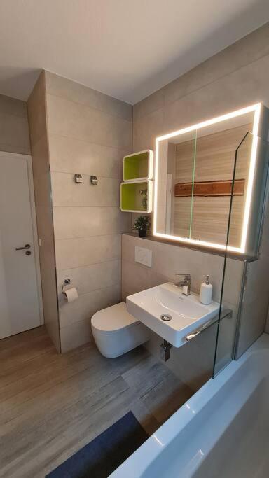 Apartmán Pool, Sauna & Schwarzwald-Idylle Unterkirnach Exteriér fotografie